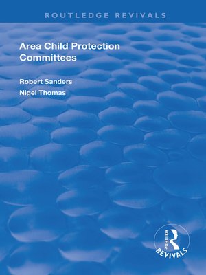 cover image of Area Child Protection Committees